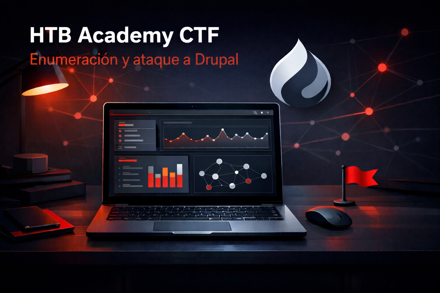 HTB Academy CTF - Enumeracion y ataque a Drupal